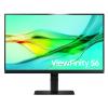 Samsung ViewFinity S60UD 24" QHD 100Hz USB-C Docking Monitor -  2560x1440 - IPS Panel - HDMI - DisplayPort - USB-C 90W - RJ45 -  USB 3.0 Hub - KVM Switch - Height Adjustable Ergonomic Stand  - 100x100 VESA