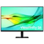 Samsung ViewFinity S60UD 32" QHD 100Hz USB-C 90W Business Monitor -  2560x1440 - IPS Panel - HDMI - DisplayPort - DP Out -  USB-C 90W - RJ45 -  USB 3.0 Hub - KVM Switch - Height Adjustable Ergonomic Stand - 100x100 VESA