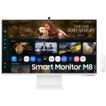 Samsung M8 32" 4K UHD New AI Smart Monitor - Black Color