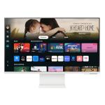 Samsung Remanufactured M8 32" UHD 4K Smart Monitor with Smart TV Experience and Iconic Slim Design - White /PB 6 mths warranty
