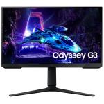 Samsung Odyssey G3 24" FHD 180Hz Gaming Monitor 1920x1080 - 1ms - DisplayPort - HDMI - AMD FreeSync Premium - Flicker Free - Height Adjustable - Borderless Design - Height / Pivot / Swivel / Tilt Adjustable - 100x100 VESA