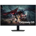 Samsung Odyssey G5 32" QHD 180Hz Flat IPS Gaming Monitor 2560x1440 - 1ms - DisplayPort - HDMI - AMD FreeSync - HDR400 - Height Adjustable Ergonomic Stand - 100x100 VESA