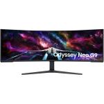 Samsung Odyssey Neo G9 G95NC 57" Dual UHD Ultrawide Quantum Mini-LED Gaming Monitor - 7680x2160 - 1ms - 240Hz - DP 2.1 Port - AMD FreeSync Premium Pro - 1000R Curved - HDR1000 - CoreSync & Core Lighting+