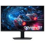 Samsung Odyssey G7 G70F 27" UHD 4K 180Hz Gaming Monitor -  3840x2160 - IPS - 1ms - DisplayPort 1.4 - 2x HDMI 2.1 - USB Hub - AC WiFi - BT 5.2 - HDR400 - G-Sync Compatible - Height / Pivot / Swivel / Tilt Adjustable - 100x100 VESA