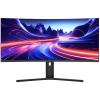 Titan Army 34A1R 34" WQHD 165Hz Curved Ultrawide Gaming Monitor -- 3440x1440 - 1ms - HDMI+ DisplayPort - Height Adjustable Stand