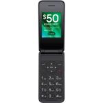 Alcatel 30.82 Feature Flip Phone - Grey Locked to One NZ - Bundled with MyFlex Prepaid SIM Card