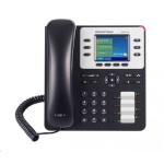 Grandstream GXP2130 Enteprise IP Phone - 2.8" Color LCD / 3 Lines / 3 SIP Accounts / 8 Dual-color BLF Keys / Dual Gigabit & PoE