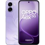 OPPO A6x 5G Dual SIM Smartphone - 4GB+128GB - Violet Purple - 6.75 inches - 6100mAh Large Battery - MediaTek Dimensity 6300 - 120Hz Ultra Bright - Display