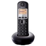 Panasonic KX-TGB210NZB Cordless Landline Telephone - Black - 1.4" LCD Display - 50 Name & Number Phone Book