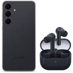 Samsung Galaxy S25 FE 5G Dual SIM Smartphone - 8GB+256GB - Jet Black Bonus Samsung Galaxy Buds3 FE True Wireless Noise Cancelling In-Ear Headphones - Black (Worth $229)
