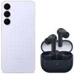 Samsung Galaxy S25 FE 5G Dual SIM Smartphone - 8GB+256GB - Icy Blue Bonus Samsung Galaxy Buds3 FE True Wireless Noise Cancelling In-Ear Headphones - Black (Worth $229)