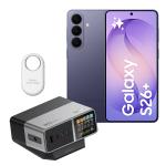 Samsung Galaxy S26+ 5G Dual SIM Smartphone - 12GB+256GB - Violet - Bonus CUKTECH No.30 Ultra 300W Desktop Charging Station & Samsung Galaxy SmartTag2  White (Worth $398)