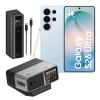 Samsung Galaxy S26 Ultra 5G Dual SIM Smartphone - 12GB+512GB - Light Blue - Bonus CUKTECH No.30 Ultra 300W Desktop Charging Station & CUKTECH No.15 Ultra 20000mAh Power Bank (Worth $508)