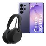 Samsung Galaxy S26 Ultra 5G Dual SIM Smartphone - 16GB+1TB - Cobalt Violet - Bonus Sony's flagship WH-1000XM6 noise cancelling headphones (Worth $749)