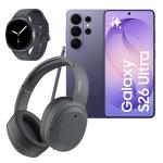 Samsung Galaxy S26 Ultra 5G Dual SIM Smartphone - 16GB+1TB - Cobalt Violet - Bonus Galaxy Watch8 40mm (BT) Graphite & Edifier W820NB Plus Wireless Noise-Cancelling Headphones (Worth $687)