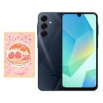 Samsung Galaxy A16 (2024) 5G Dual SIM Smartphone 4GB+128GB - Black & Torras Chai Sticker Kit