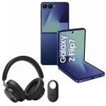 Samsung Galaxy Z Flip7 5G Dual SIM Smartphone - 12GB+256GB - Blue Shadow - Bonus AKG N9 Flagship Noise Cancelling Headphones & Galaxy SmartTag2 1 Pack Black. Worth $648