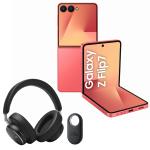 Samsung Galaxy Z Flip7 5G Dual SIM Smartphone - 12GB+512GB - Coral Red - Bonus AKG N9 Flagship Noise Cancelling Headphones & Galaxy SmartTag2 1 Pack Black. Worth $648