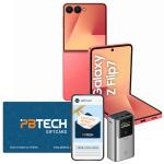 Samsung Galaxy Z Flip7 5G Dual SIM Smartphone - 12GB+512GB - Coral Red - Bonus CUKTECH No.10 MINI 10000mAh Fast Charging Compact Power Bank & $300 PB e-gift Card. (Worth $379)