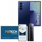 Samsung Galaxy Z Fold7 5G Dual SIM Smartphone - 12GB+256GB - Blue Shadow - Bonus CUKTECH No.15 Ultra 20000mAh Fast Charging Power Bank - Black & $400 PB e-gift Card. (Worth $559)