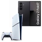 Samsung Galaxy Z Fold7 5G Dual SIM Smartphone - 12GB+256GB - Jet Black - Bonus Sony PS5 PlayStation 5 Slim Digital Edition Console. Worth $859
