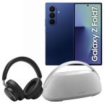 Samsung Galaxy Z Fold7 5G Dual SIM Smartphone - 12GB+512GB - Blue Shadow - Bonus AKG N9 Hybrid Flagship Noise Cancelling Headphones & Harman/Kardon Go + Play Premium Portable Bluetooth Speaker. Worth $1098