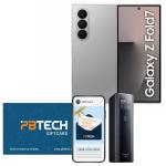Samsung Galaxy Z Fold7 5G Dual SIM Smartphone - 12GB+512GB - Silver Shadow - Bonus CUKTECH No.15 Ultra 20000mAh Fast Charging Power Bank - Black & $400 PB e-gift Card. (Worth $559)