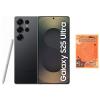 Samsung Galaxy S25 Ultra 5G Dual SIM Smartphone- 12GB+256GB - TITANIUM BLACK & Torras Haru Sticker Kit