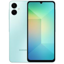 Samsung Galaxy A06 5G (2025) Dual SIM Smartphone 4GB+128GB - Light Green - IP54 Water Resistance - MediaTek Dimensity 6300 Chipset - 6.7" 90Hz HD+ Screen - ONE UI 7.0 - Up to 4 Generations of OS Upgrades & 4 Years of Security Maintenance