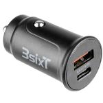 3SIXT 3S-2247 20W Car Charger with Tough USB-C to Lightning Cable - Black