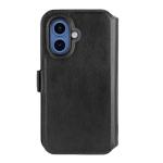 3SIXT iPhone 16 (6.1") Neo Wallet Case - Black 3x Card Storage & Cash Stash - RFID Protection - MagSafe & Qi Charging Compatible