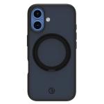 3SIXT iPhone 16 (6.1") Neo Stand Case - Black Rotatable Kickstand - Impact Protection - MagSafe & QI Charging Compatible - 360" Rotation