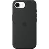 Apple iPhone 16e Silicone Case - Black Soft Touch Finish Apple iPhone 16e Silicone Case - Black Soft Touch Finish