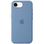 Apple iPhone 16e Silicone Case - Winter Blue Soft Touch Finish