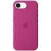Apple iPhone 16e Silicone Case - Fuchsia Soft Touch Finish Apple iPhone 16e Silicone Case - Fuchsia Soft Touch Finish
