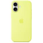 Apple iPhone 17 Silicone Case with MagSafe - Neon Yellow Soft Touch Finish