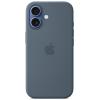 Apple iPhone 17 Silicone Case with MagSafe - Anchor Blue Soft Touch Finish Apple iPhone 17 Silicone Case with MagSafe - Anchor Blue Soft Touch Finish