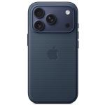 Apple iPhone 17 Pro TechWoven Case with MagSafe - Blue Custom Tech Woven Fabric made from 100% Recycled Polyester, Tactile Texture