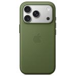 Apple iPhone 17 Pro TechWoven Case with MagSafe - Green Custom Tech Woven Fabric made from 100% Recycled Polyester, Tactile Texture