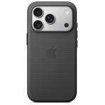 Apple iPhone 17 Pro TechWoven Case with MagSafe - Black Custom Tech Woven Fabric made from 100% Recycled Polyester, Tactile Texture