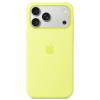 Apple iPhone 17 Pro Max Silicone Case with MagSafe - Neon Yellow Soft Touch Finish Apple iPhone 17 Pro Max Silicone Case with MagSafe - Neon Yellow Soft Touch Finish