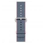 Apple 38mm Light Pink/Midnight Blue Woven Nylon