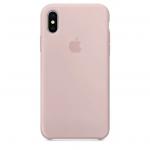 Apple iPhone X Silicone Case - PINK SAND, Compatible with Apple iPhone X (2017) only