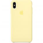 Apple iPhone XS Max Silicone Case - Mellow Yellow
