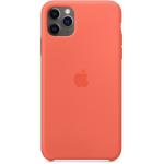 Apple iPhone 11 Pro Max (6.5") Silicone Case - Clementine (Orange)