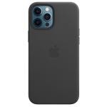 Apple iPhone 12 Pro Max (6.7") Leather Case with MagSafe - Black