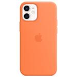 Apple Silicone Case with MagSafe iPhone 12 Mini (5.4") - Kumquat