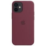 Apple Silicone Case with MagSafe - Plum iPhone 12 mini (5.4'')
