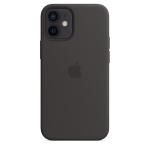Apple iPhone 12 Mini (5.4'') Silicone Case with MagSafe - Black
