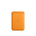 Apple iPhone Leather Wallet with MagSafe - California Poppy